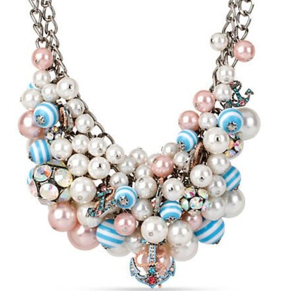 Betsey Johnson Jewelry - Betsey Johnson ANCHORS AWAY STATEMENT NECKLACE